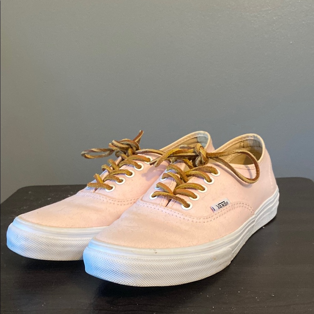 Vans Light Pink Lace-Up Sneakers